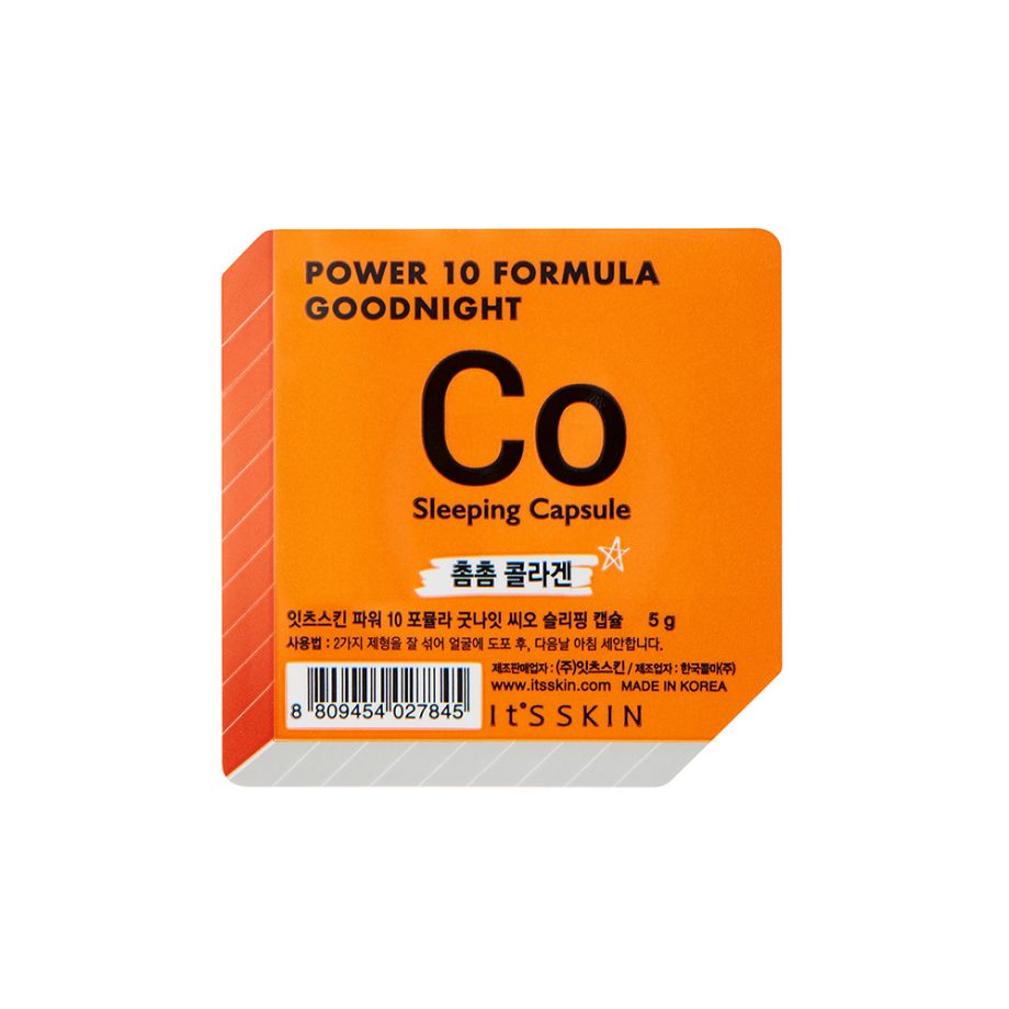 Ser de noapte pentru fata CO Power 10 Formula pentru fermitate 5g - It's Skin