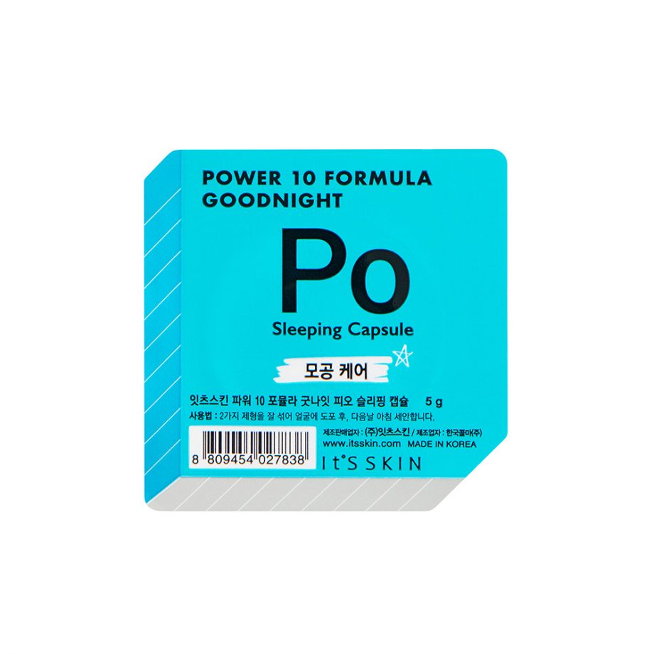 Ser de noapte pentru fata PO Power 10 Formula pentru inchiderea porilor 5g - It's Skin