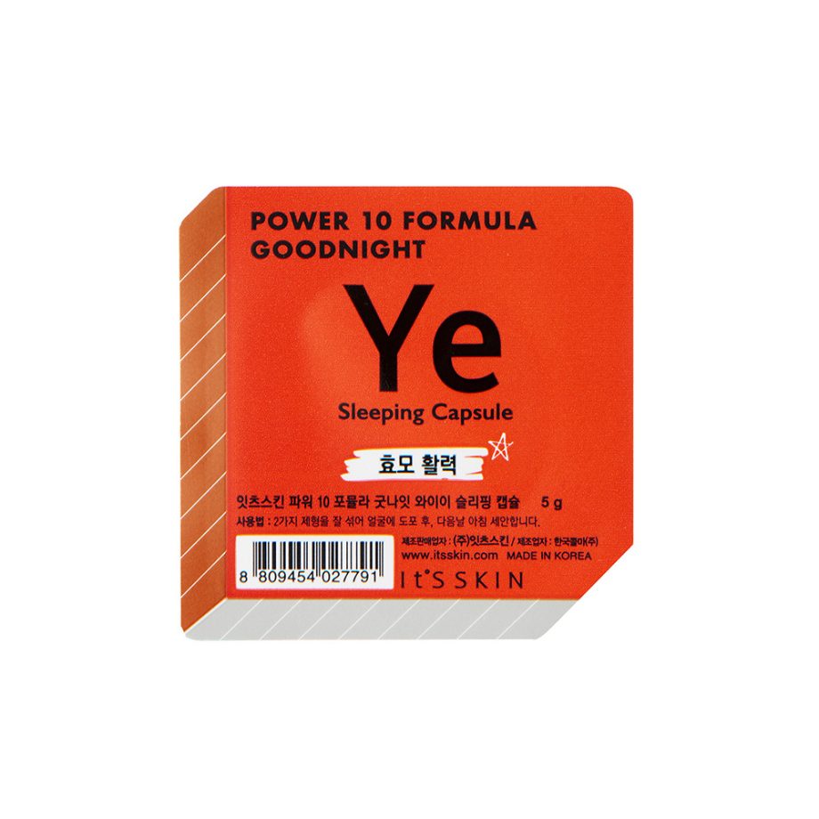 Ser de noapte pentru fata YE Power 10 Formula hranitor 5g - It's Skin